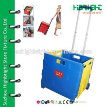 crate shopping trolley on wheels(35KG capacity)